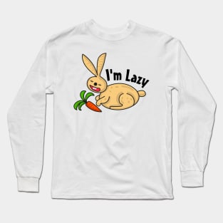 Lazy Rabbit Long Sleeve T-Shirt